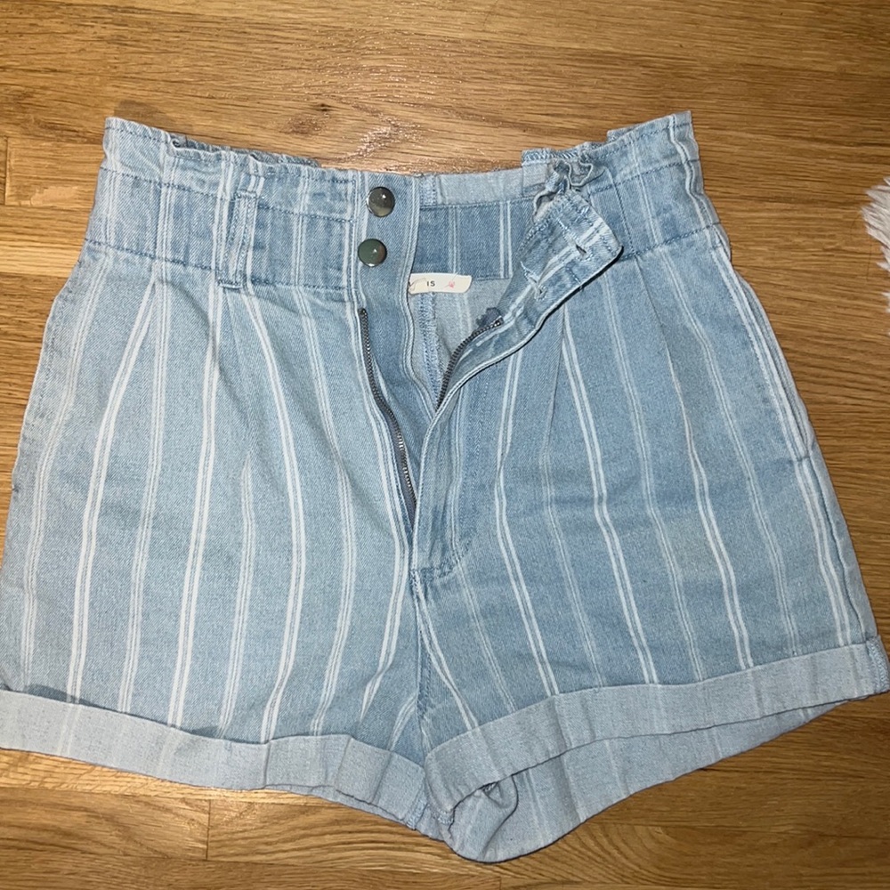high waisted shorts